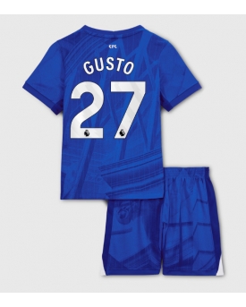 Chelsea Malo Gusto #27 Maglia Gara Casa Repliche 2025-26 Bambino Maniche Corte
